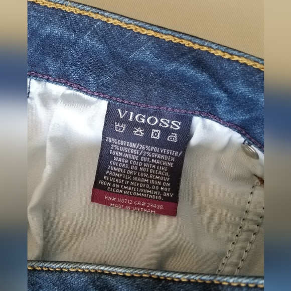 Vigoss Jagger Skinny-Destructed Raw Hem Ankle Jeans - Picture 6 of 12